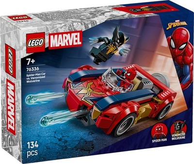 LEGO  Marvel Super Heroes 76336 - Spider-Man Car vs. Venomized Wolverine - NEU -