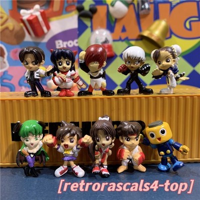 10 x The King of Fighters Mini Cartoon Figure Set Collectible Toy Statue Gift