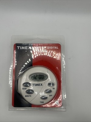 Timex Model 12/874 Electronic Lamp Timer 600 Watt Digital LCD Display - NEW