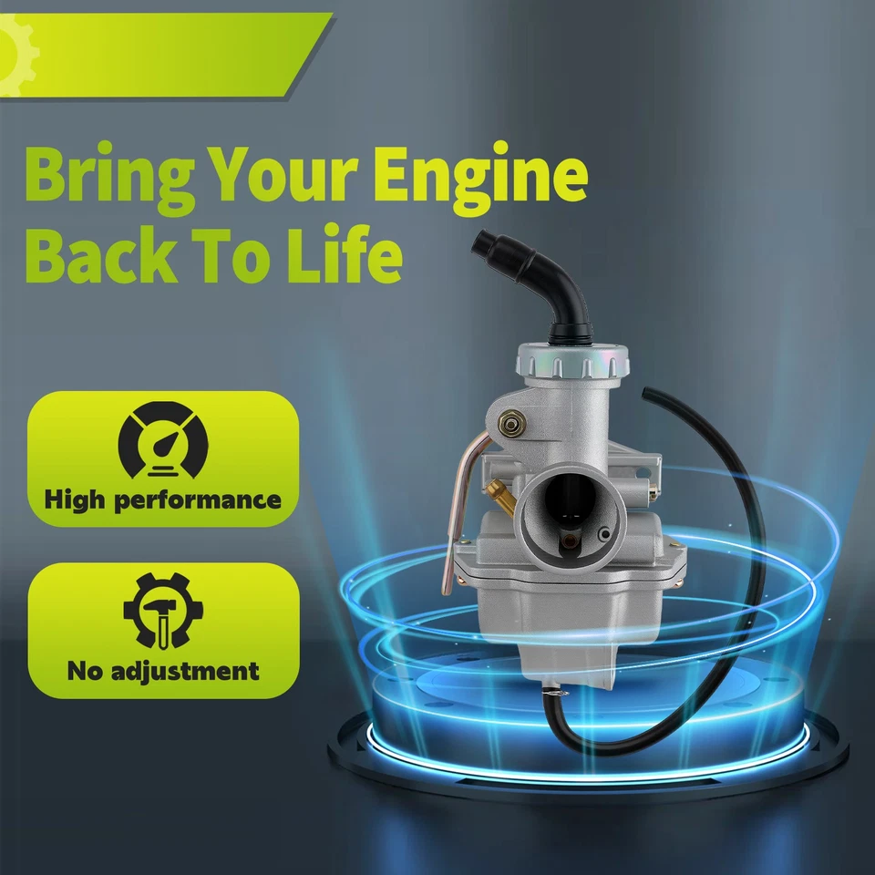 Carburador para Honda XR80 1979-1984,XR75 1973-1978,XL75 1977-1979,XL70 1974-1976 Foto 4 de 4