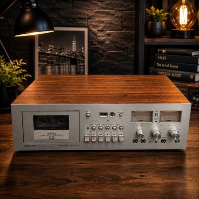 AKAI GXC-740D Cassette Deck Player Three Head/Double Capstan - Working ( read)