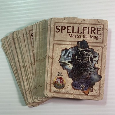 SpellFire Master the Magic CCG Lot of 35 TSR  1st Edition 1994