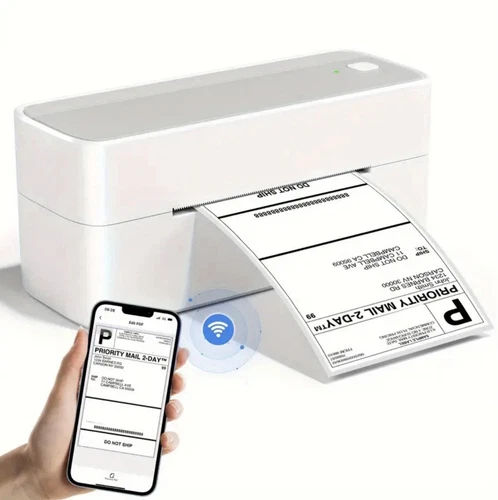 Phomemo 241BT Bluetooth Thermal Label Printer, Shipping label printer 4x6, 