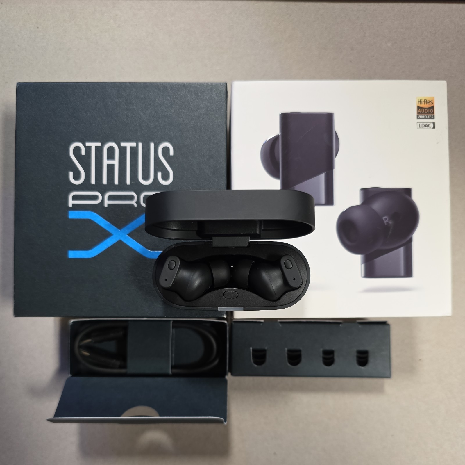 Status Pro X Active Noise Canceling Wireless Earbuds