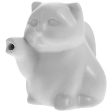 Ceramic Milk Jug Small Coffee Pitcher Animal Shape Creamer Cup for Home Cafe ...