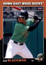 2023 Down East Wood Ducks Choice #27 JoJo Blackmon Pensacola Florida FL NM Card