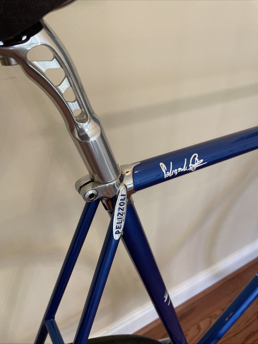 CUSTOM PELIZZOLI PISTA GP TRACK BIKE - Caribbean Blue - 61cm