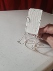1920's Bentwood Style Miniature Dollhouse Rocking Chair Painted White — photo 5