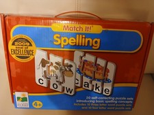 The Learning Journey Match It Spelling Puzzle Set 20 Self-Correcting Puzzles 4