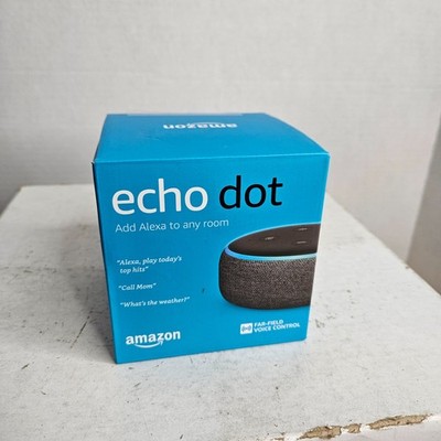 Amazon Echo Dot 3rd Gen Smart Speaker - Charcoal Gray (D9N29T)