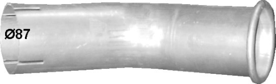 ✅Fits POLMO P��CIENNIK T�UMIKI 69.102 END PIPE MERCEDES UNIMOG/UNIMO ⭐UK Seller⭐