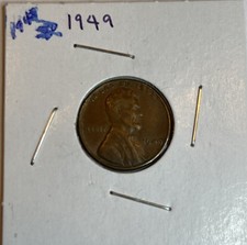 1949 Lincoln Wheat Penny Circulated Ungraded