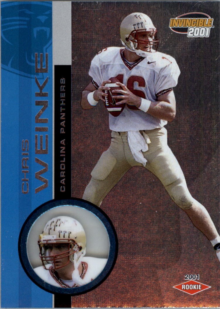 Chris Weinke Pacific Invincible #257 Retail