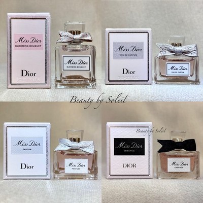 Miss Dior 香水　4点セット 4pc Miss Dior MINI Set: Blooming Bouquet EDT, EDP, Parfum, Essence