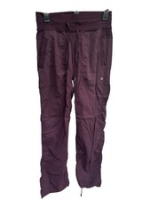 Lululemon Dance Studio Pant III Womens 4 Regular Purple Plum Athleisure W5AESR