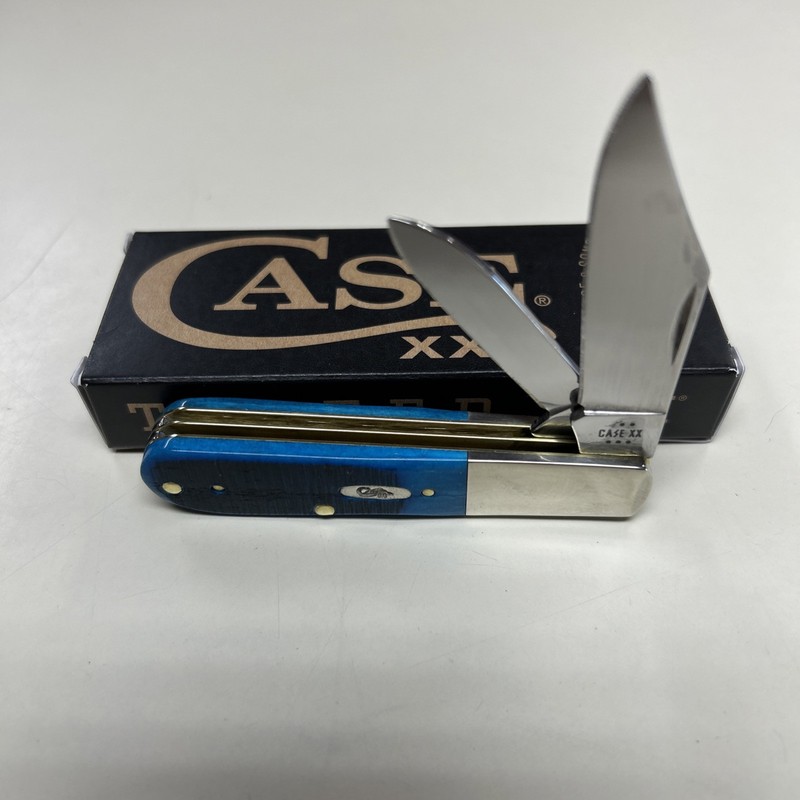 CASE XX #25581 CARIBBEAN BLUE BONE SAWCUT JIG BARLOW SS