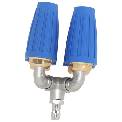 #ad Pressure Washer 1 4quot; Connect Rotating 4 Outlet Orifice Turbo Nozzle Adjustable $32.84