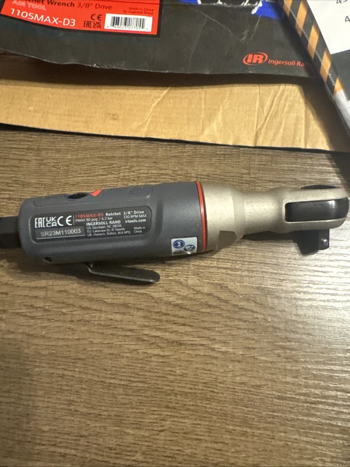 Ingersoll Rand 1105MAX-D3 3/8 英寸传动迷你空气棘轮 — 第 3/4 张图片