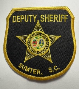 Sumter County South Carolina Deputy Sheriff Patch
