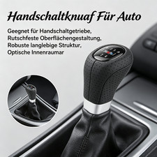 Manueller Schaltknauf Leder M-Logo BMW 3er 5er E46 E82 E91 25118037309