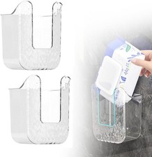 Clear Wipes Dispenser Wipe Tissue Storage Box Case for Kitchen Bedroom Bath