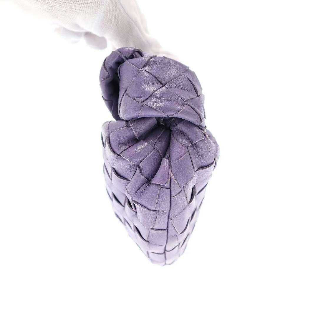 BOTTEGA VENETA Jodie Mini Bag Intrecciato Handbag Purple Used MESC-0 thumbnail 3