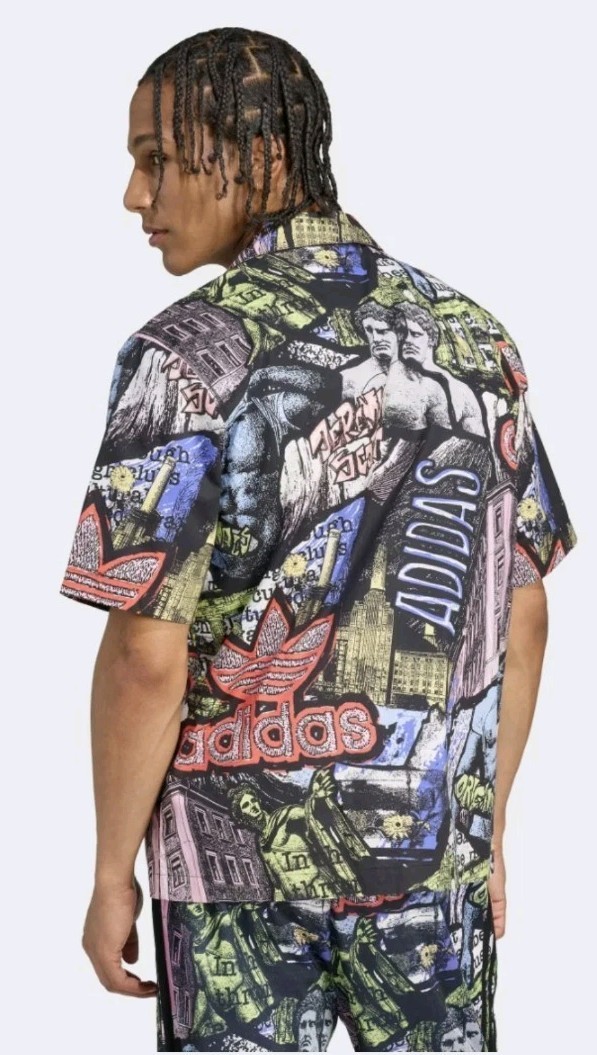 adidas x Jeremy Scott AOP Shirt XL New Nwt image 4
