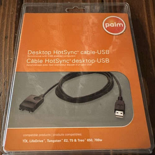 Palm Desktop Hotsync USB Ladekabel Tungsten TX E2 T5 LifeDrive OriginalNeu