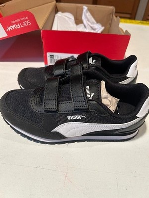 PUMA St Runner V3 Mesh Youth Boys Black Sneakers Casual Shoes 385511-01 Size 3.5