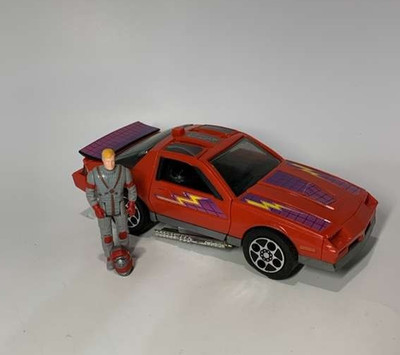 Kenner M.A.S.K. Matt Trakker w/Helmet & Thunderhawk Vehicle Set With Figure