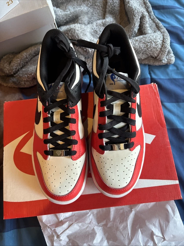 Size 7 - Nike Dunk Low EMB x NBA Black - Image 4 of 4