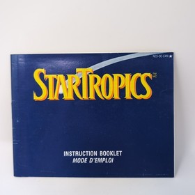 Startropics (Nintendo NES, 2000) Cart & Manual Only