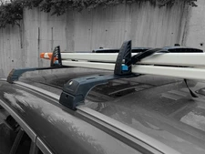 Roof Rack and Load Stops Ladder Tilt For Chevrolet Trax 2013 - Up Black
