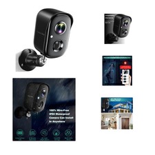 All-Weather Wireless Security Camera - 2K Quality, Motion Alerts  Two-Way Audio