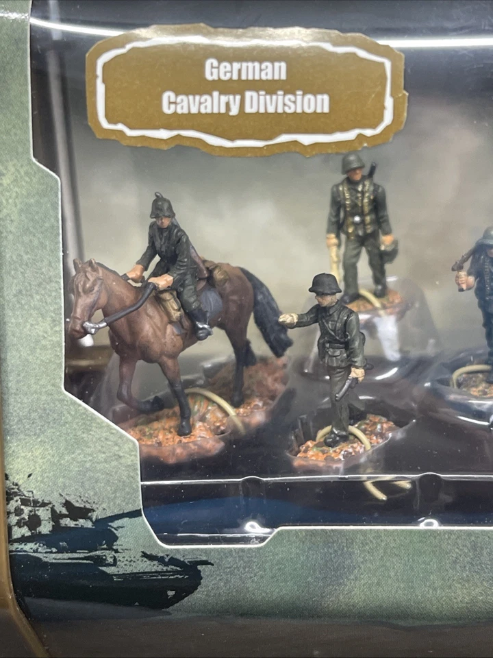 Forces Of Valor 1:72 Scale GERMAN CAVALRY DIVISION WWII Figure Set 93091 - Image 2 of 4