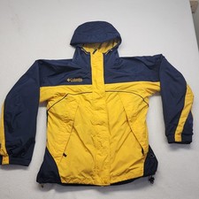 Columbia Core Interchange Basique Yellow Jacket Size Large with Vest.