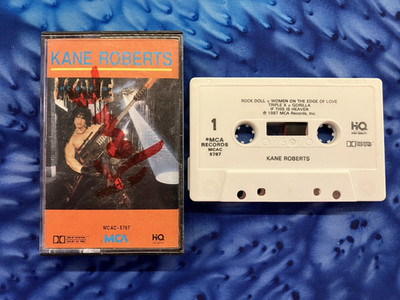 Kane Roberts   Kane Roberts ; 1987 SIGNED PROMO CASSETTE
