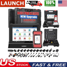 LAUNCH X431 PAD V Elite PAD 5 OBD2 Car Diagnostic Scanner J2534 Programming US