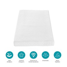 Tutti Bambini Sprung Cot Bed Mattress Hypoallergenic