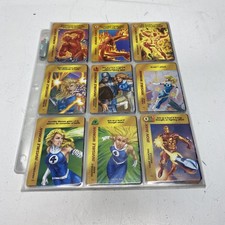 Vintage 1995-1997 Marvel Overpower Trading Card Bundle (Set Of 72)