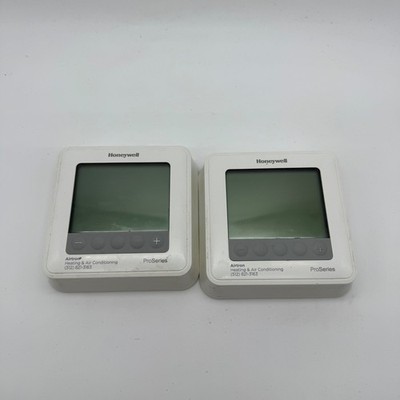 Honeywell ProSeries T6 Thermostat TH6210U2001 White Programmable Lot of 2
