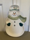 Pfaltzgraff Winterberry Snowman Platter 12x8” (New)