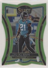 2019 Panini Select Premier Level Die-Cut Neon Green Prizm 11/49 AJ Bouye 6o3
