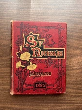 Antique St. Nicholas Illustrated Volume XII Part 1 (1885)