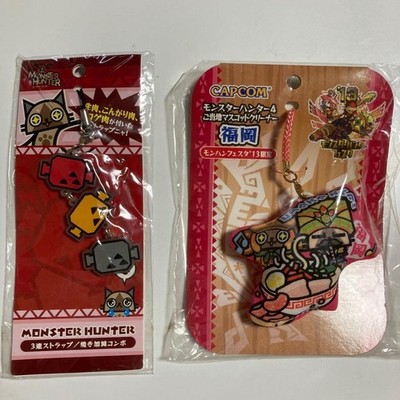 Monster Hunter Character Strap Set by CAPCOM Unique Design Collectible
