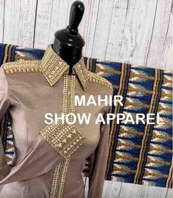 Shirt with matching Saddle pad - Showmanship Shirt with matching saddlepad