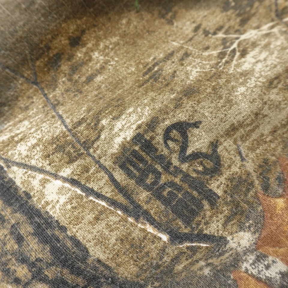 Kings 迷彩夹克男孩 XL 棕色绿色 Realtree Edge 户外狩猎轰炸机外套 — 第 4/4 张图片