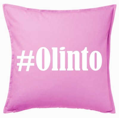 #Olinto Kissenbezug Pink Ich Liebe Olinto 114886