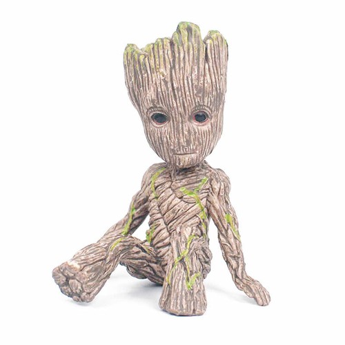 6CM Groot Figure Guardians of The Galaxy Baby Pen Flowerpot Pot Hot Toy Gifts - Picture 4 of 12