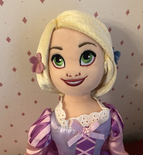 Disney Parks Princess Rapunzel & Tiana Topsy Turvy Reversible Flip Plush Dolls - Picture 3 of 24